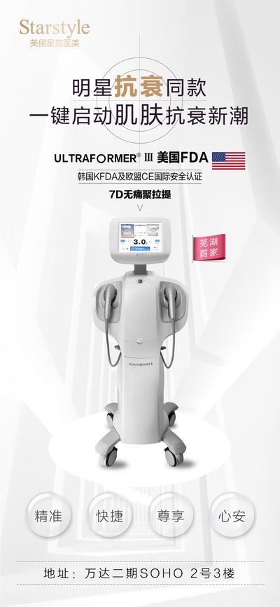 【南门网】海报 医美 仪器 产品 整形 亮点 优势