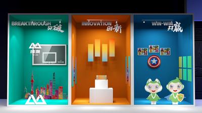 南门网 背景板 活动展板 橱窗 品牌展示 年会 上海 