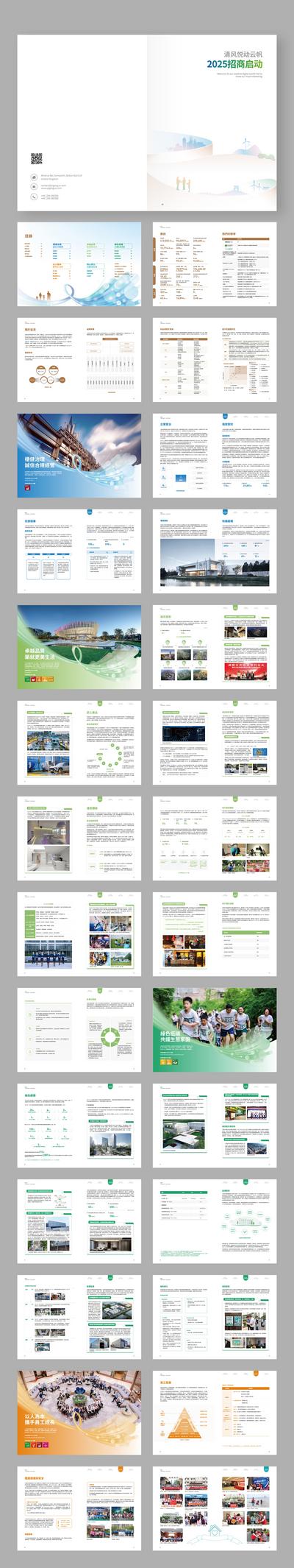 南门网 画册 宣传册 房地产 新能源 智能 科技 环保 健康 简约