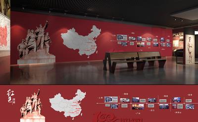南门网 文化墙 党建 地图 时间轴