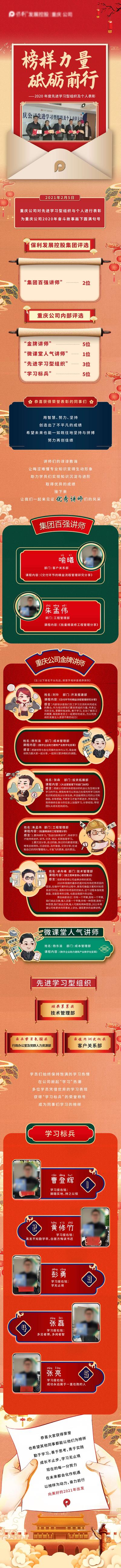 南门网 专题设计 长图 地产 榜样 百强讲师 党建 国潮 插画