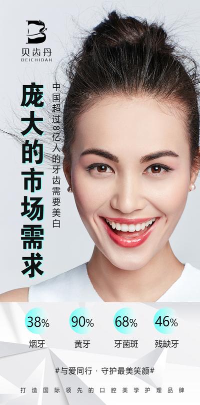 【南门网】海报 美牙 牙齿 市场 招商 宣传 美白