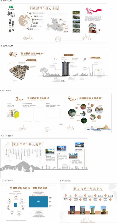 南门网 海报 广告展板 房地产 工法 展示 公司 品牌 文化墙 历程 系列