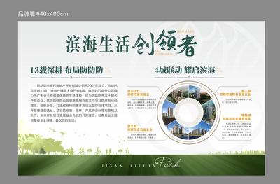 南门网 背景板 品牌墙 房地产 企业文化 剪影