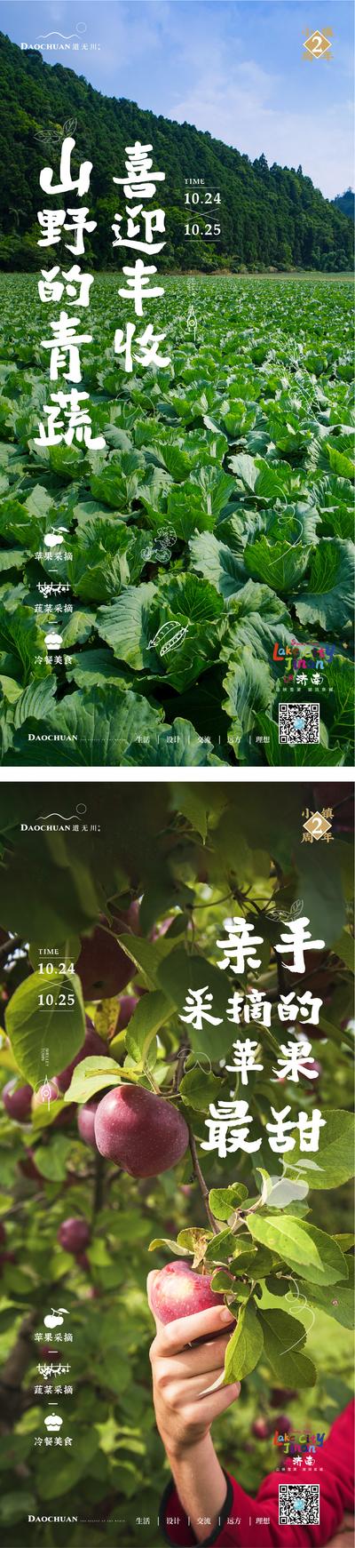南门网 海报 地产 农场 活动 自然 农田 菜园 摘菜 小清新