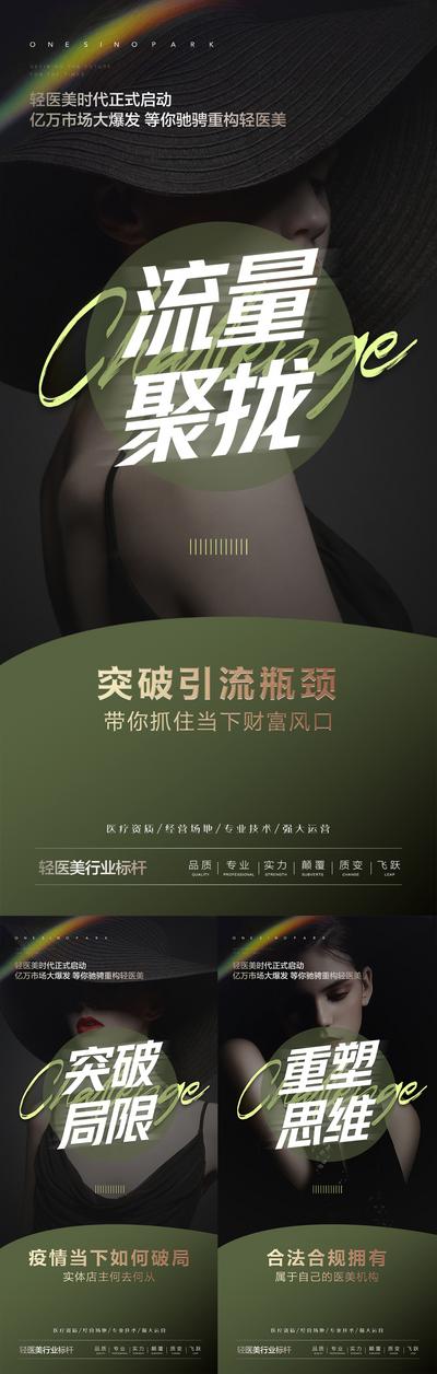 南门网 医美招商系列海报