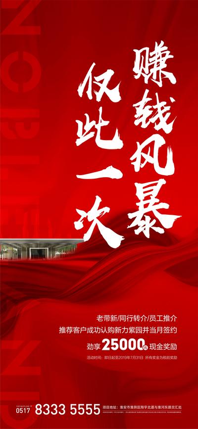 南门网 海报 地产 热销 人气 红色 品质 火爆 系列 数据 照片框