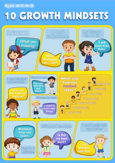 南门网 海报 英语对话 教室 装饰 教育 插画