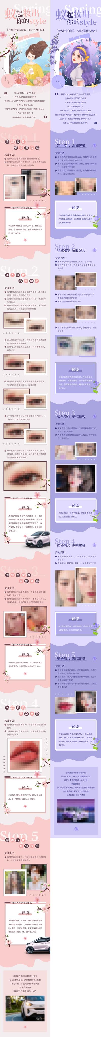 南门网 广告 海报 长图 美妆 化妆品 专题 推文