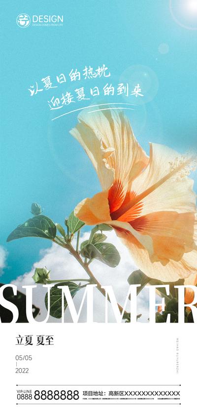 南门网 海报 房地产 二十四节气 立夏 夏至 夏天   阳光