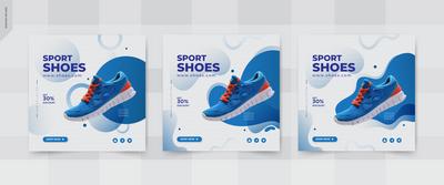 南门网 广告 海报 展板 运动鞋