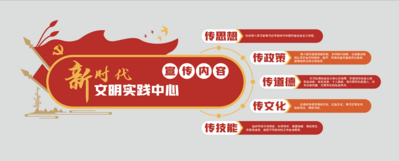 南门网 广告 背景板 党建 文化墙 宣传