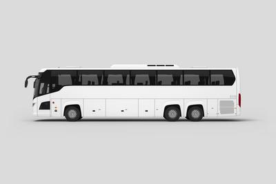 南门网 广告 海报 素模 汽车 客车 巴士