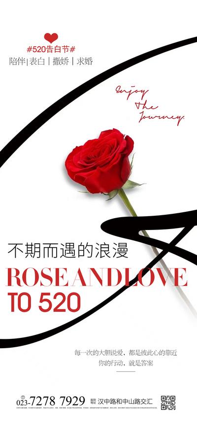 南门网 广告 海报 节日 520 情人节 玫瑰 浪漫 告白日