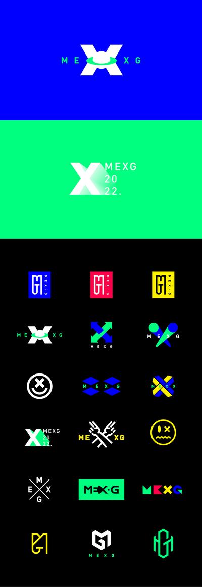 南门网 MEXG 标志 字母 设计 飞机稿 X M G 创意设计 字体 logo ICON 潮牌 图形 大气 服装 英文