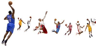南门网 广告 海报 NBA 篮球 明显 灌篮 扣篮 跳跃