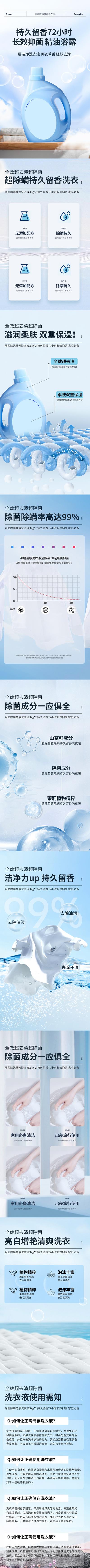南门网 广告 海报 电商 洗衣液 详情页