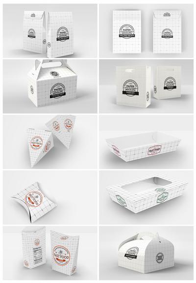南门网 广告 海报 美食 包装盒 餐饮 贴图 效果图 样机 打包盒