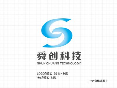 南门网 广告 科技 标志 logo 科技企业 S 字母 创意 未来 融合 创意 鲸鱼 太极