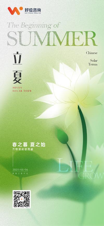 南门网 广告 海报 节气 立夏 插画 鲜花 花朵 美味 品质