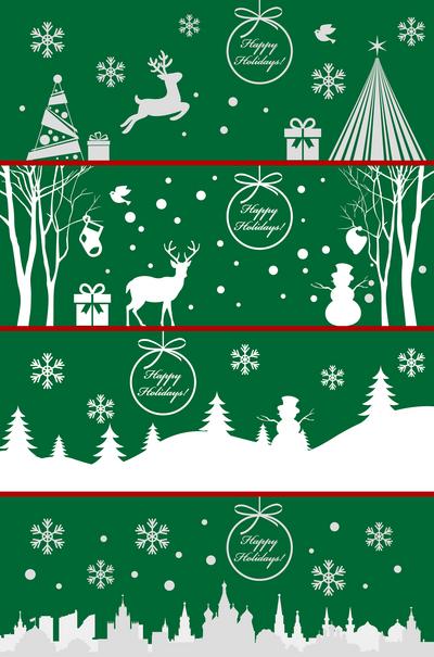 南门网 广告 海报 主画面 圣诞节 装饰 玻璃贴 节日 氛围 装饰 圣诞树 圣诞礼物